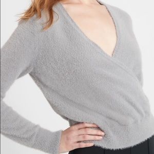 Banana Republic Eyelash Wrap Sweater 